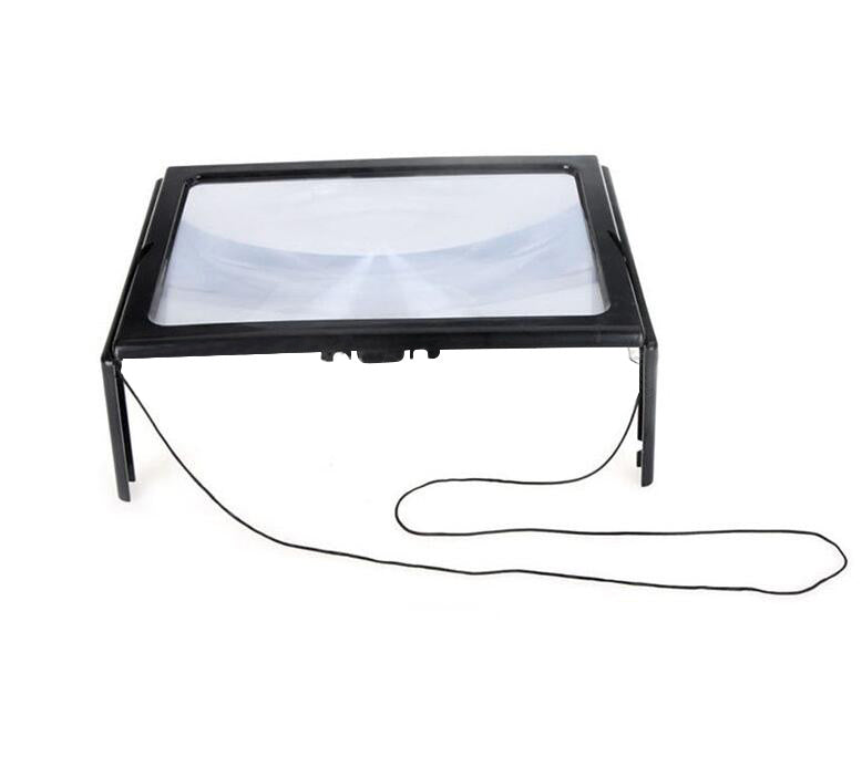 Lesehilfe mit 4 LED-Lichtern faltbar