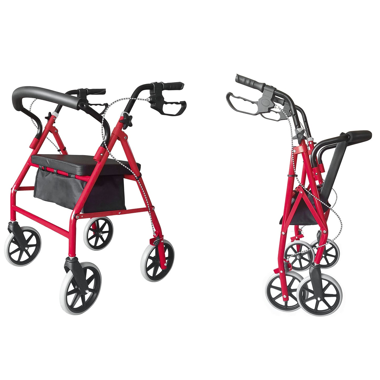 Rollator mit Sitz & Korb